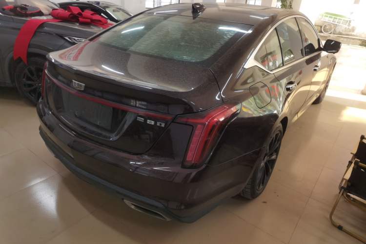 Used Cadillac CT5 2020 28T Luxury Version Rear Right 45 Deg