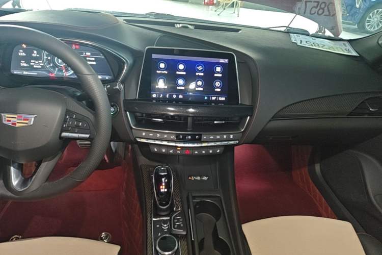 Used Cadillac CT5 2020 Revised 28T Platinum Sport Edition Audio And AC Panel