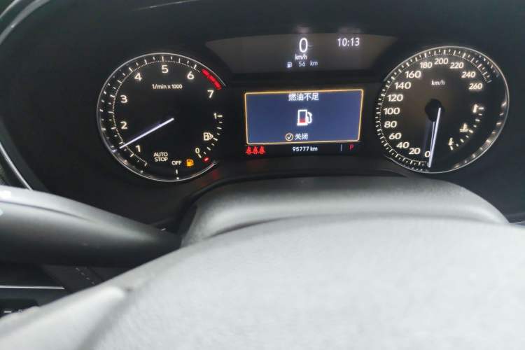 Used Cadillac CT5 2020 28T Fashion Edition Odometer Close Up