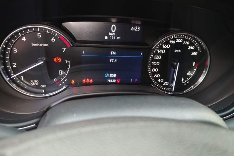 Used Cadillac CT5 2020 Revised Version 28T Luxury Edition Odometer Close Up