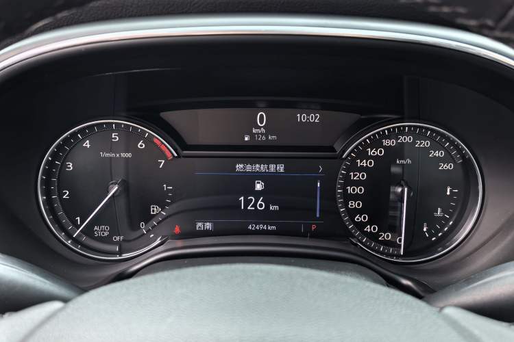 Used Cadillac CT5 2020 28T Fashion Edition Odometer Close Up