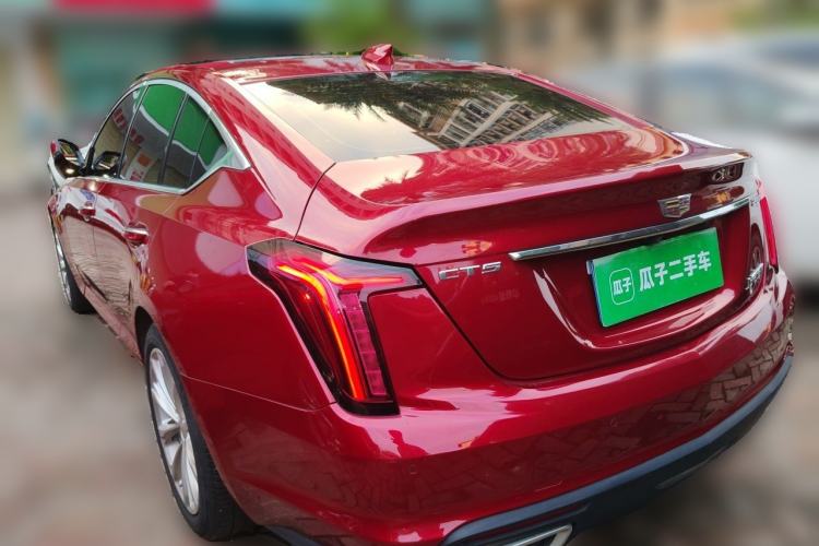 Used Cadillac CT5 2020 Revised Version 28T Luxury Edition Rear Left 45 Deg