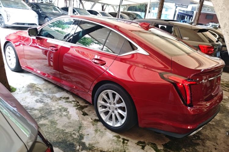 Used Cadillac CT5 2020 28T Fashion Edition Rear Left 45 Deg