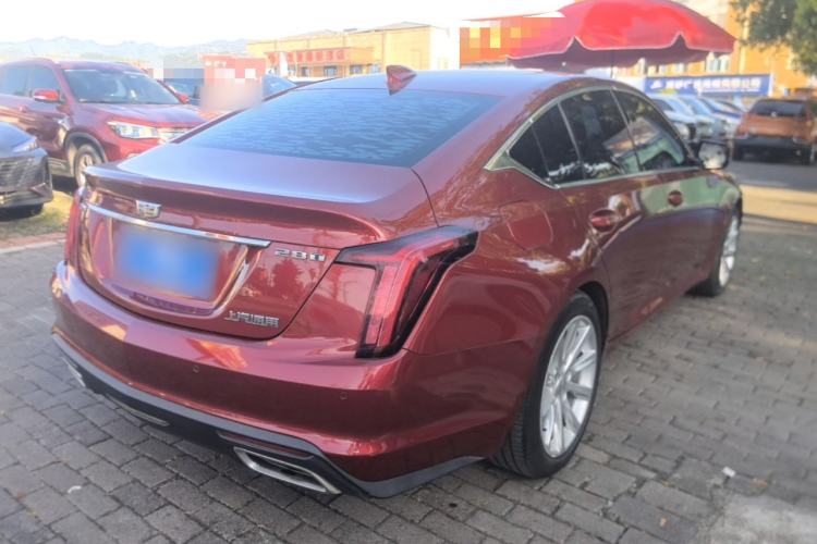 Used Cadillac CT5 2020 28T Fashion Edition Rear Right 45 Deg