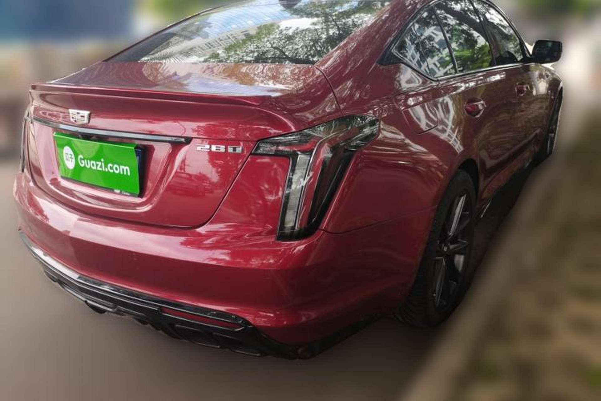 Used Cadillac CT5 2020 28T Platinum Sport Edition Rear Right 45 Deg