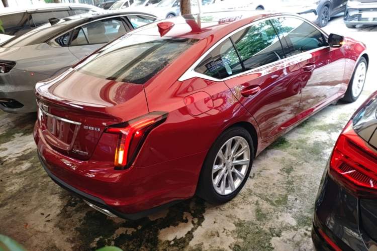 Used Cadillac CT5 2020 28T Fashion Edition Rear Right 45 Deg
