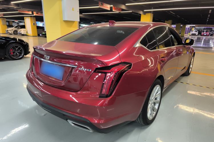 Used Cadillac CT5 2020 Revised Version 28T Fashion Edition Rear Right 45 Deg