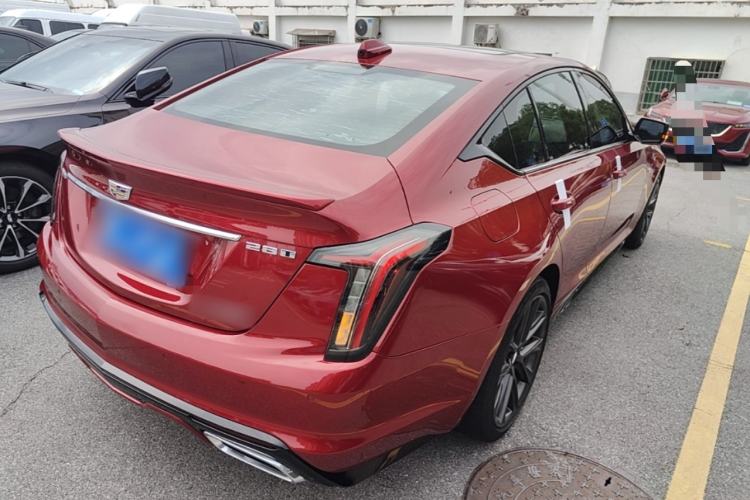 Used Cadillac CT5 2020 Revised 28T Platinum Sport Edition Rear Right 45 Deg