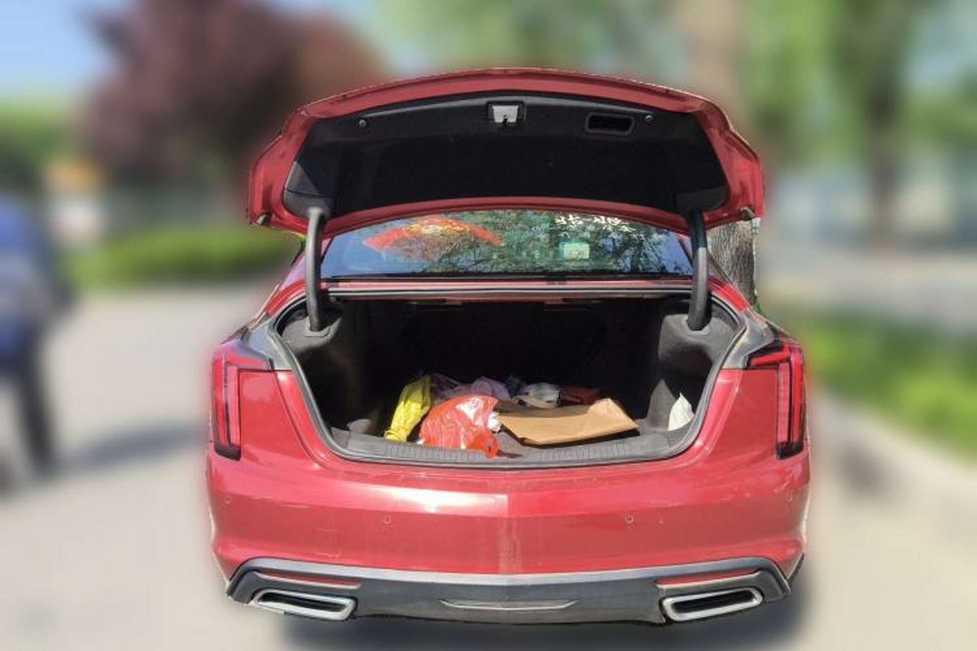 Used Cadillac CT5 2020 28T Luxury Version Trunk