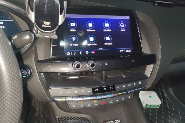Used Cadillac CT5 2020 Revised 28T Platinum Sport Edition Audio And AC Panel