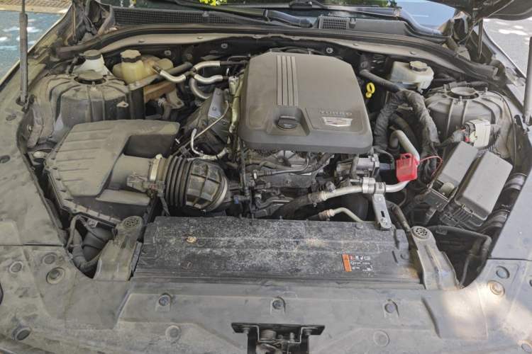 Used Cadillac CT5 2020 Updated 28T Leading Sporty Version Engine Bay