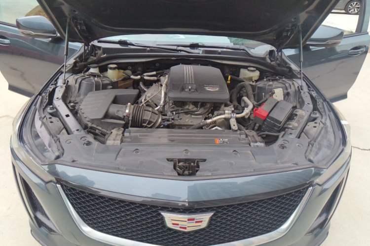 Used Cadillac CT5 2020 Updated 28T Leading Sporty Version Engine Bay