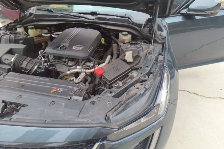 Used Cadillac CT5 2020 Updated 28T Leading Sporty Version Engine Bay Left