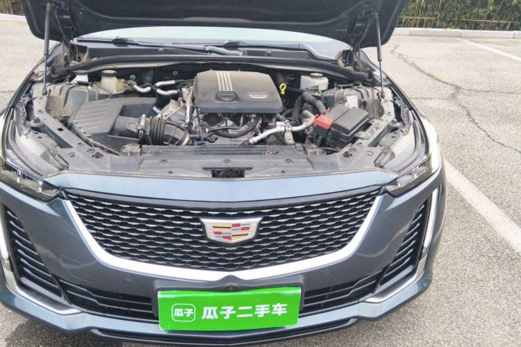 Used Cadillac CT5 2020 Revised Version 28T Luxury Edition Engine Bay Left