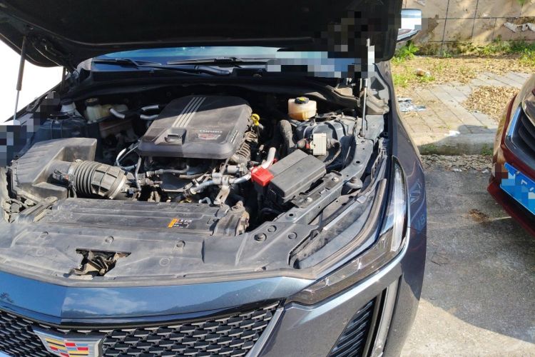 Used Cadillac CT5 2020 Revised Version 28T Luxury Edition Engine Bay Left
