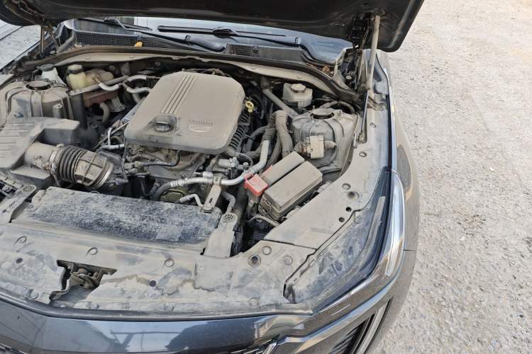 Used Cadillac CT5 2020 Revised Version 28T Luxury Edition Engine Bay Left