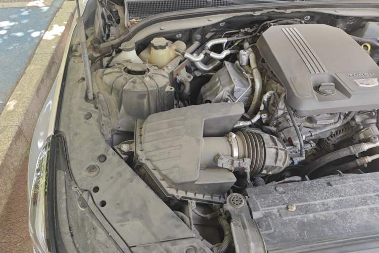 Used Cadillac CT5 2020 Updated 28T Leading Sporty Version Engine Bay Right