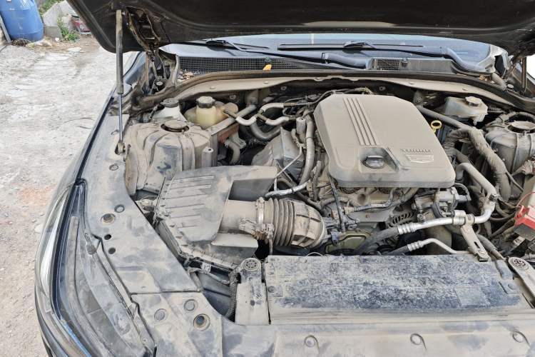 Used Cadillac CT5 2020 Revised Version 28T Luxury Edition Engine Bay Right