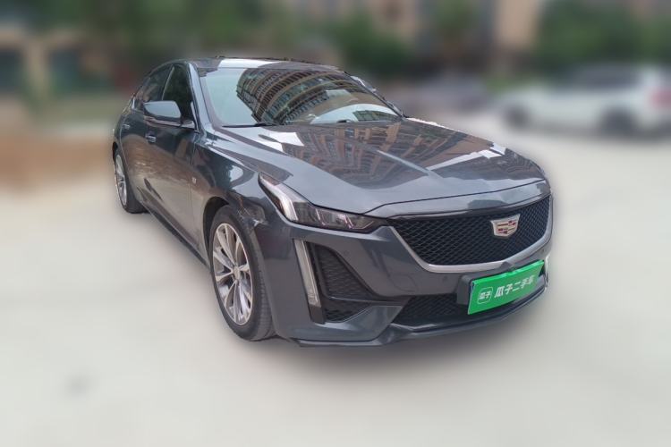 Used Cadillac CT5 2020 Updated 28T Leading Sporty Version Front Right 45 Deg