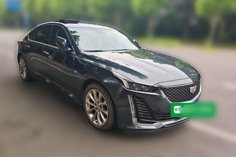 Used Cadillac CT5 2020 Revised Version 28T Luxury Edition Front Right 45 Deg