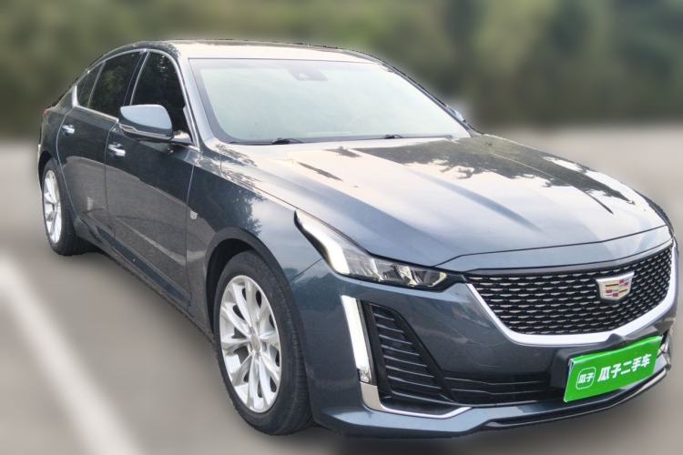 Used Cadillac CT5 2020 Revised Version 28T Luxury Edition Front Right 45 Deg