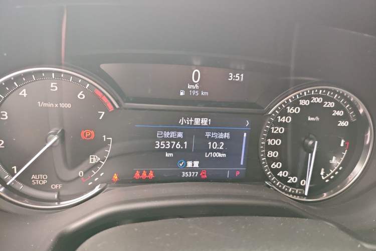 Used Cadillac CT5 2020 Revised Version 28T Luxury Edition Instrument Cluster