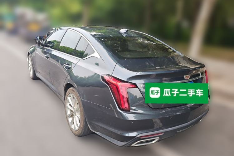 Used Cadillac CT5 2020 Revised Version 28T Luxury Edition Rear Left 45 Deg