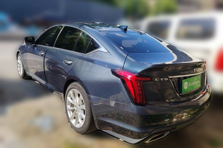 Used Cadillac CT5 2020 Revised Version 28T Luxury Edition Rear Left 45 Deg