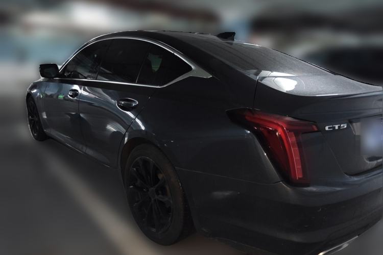 Used Cadillac CT5 2020 Revised Version 28T Luxury Edition Rear Left 45 Deg