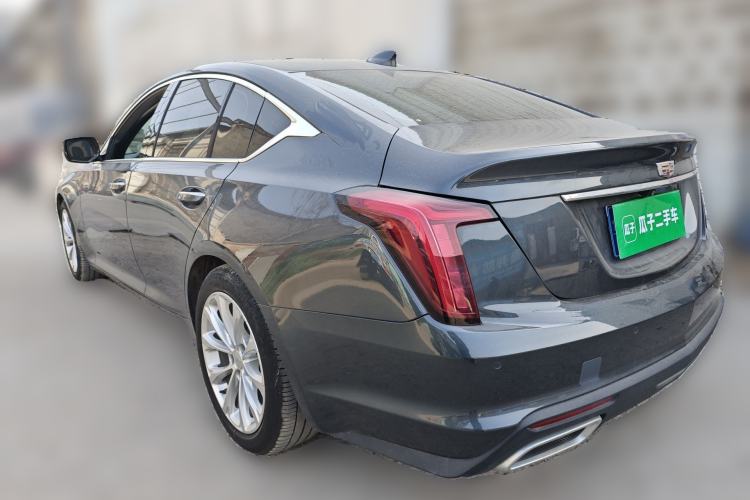 Used Cadillac CT5 2020 Revised Version 28T Luxury Edition Rear Left 45 Deg