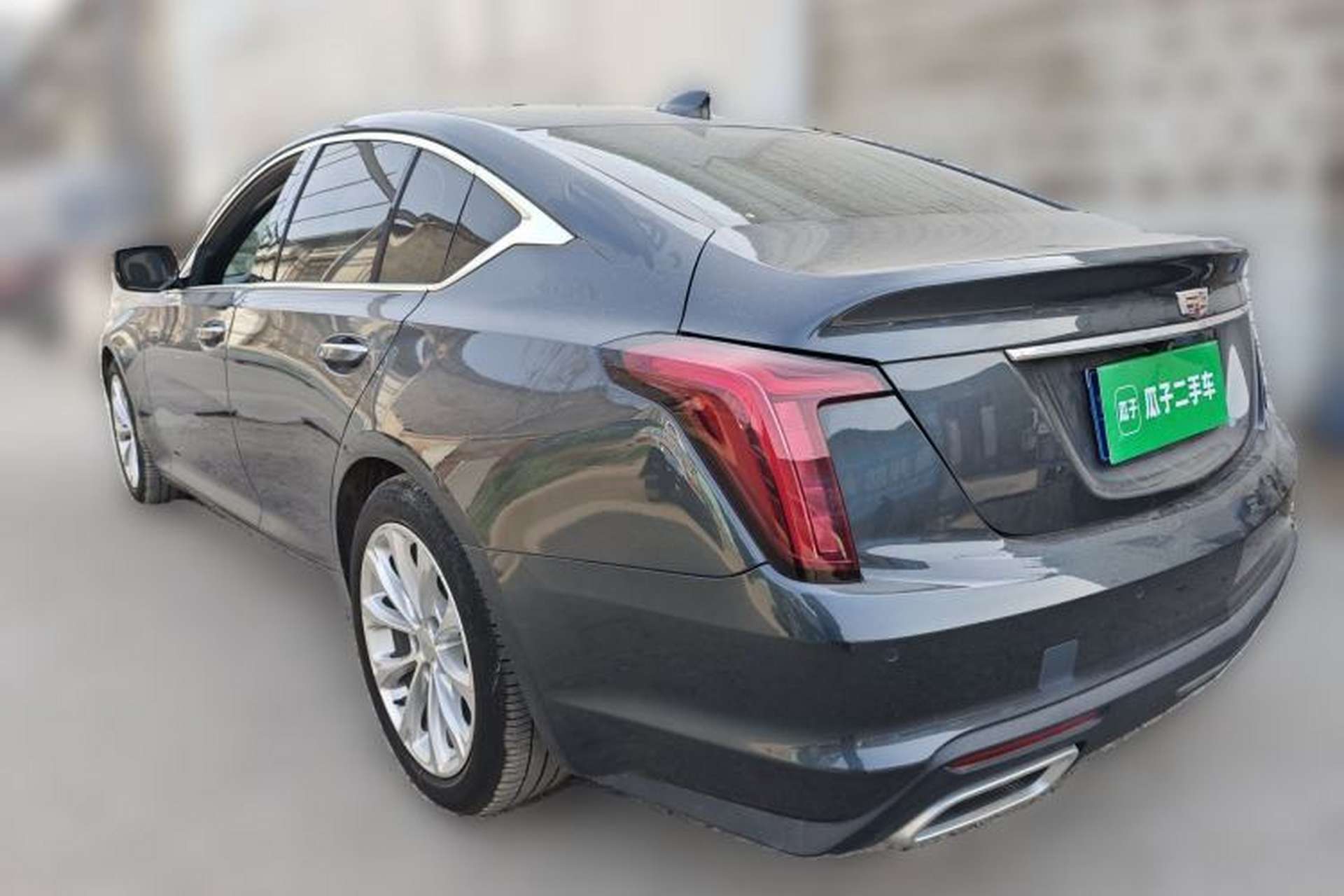 Used Cadillac CT5 2020 Revised Version 28T Luxury Edition Rear Left 45 Deg
