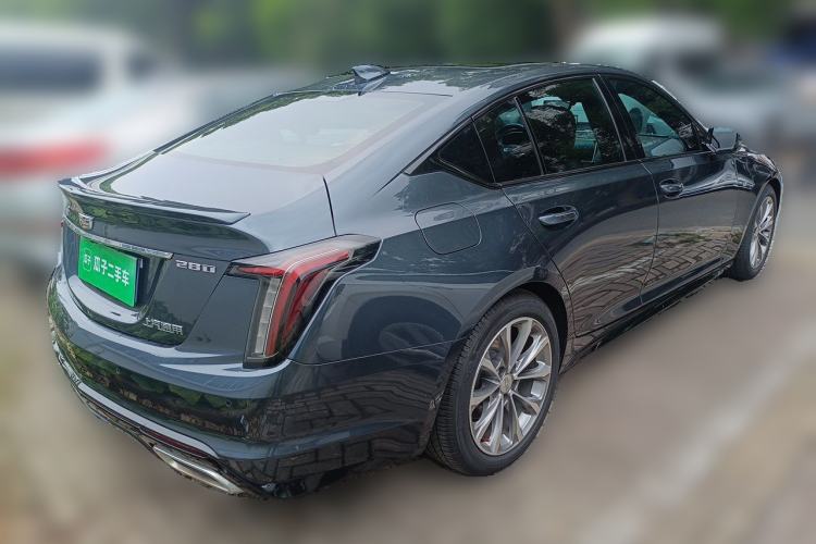 Used Cadillac CT5 2020 Updated 28T Leading Sporty Version Rear Right 45 Deg