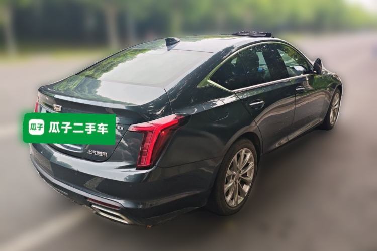 Used Cadillac CT5 2020 Revised Version 28T Luxury Edition Rear Right 45 Deg