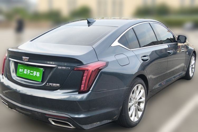 Used Cadillac CT5 2020 Revised Version 28T Luxury Edition Rear Right 45 Deg