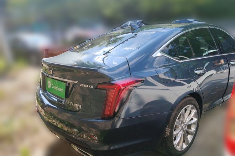 Used Cadillac CT5 2020 Revised Version 28T Luxury Edition Rear Right 45 Deg