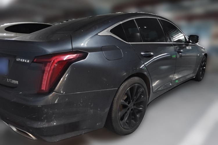 Used Cadillac CT5 2020 Revised Version 28T Luxury Edition Rear Right 45 Deg
