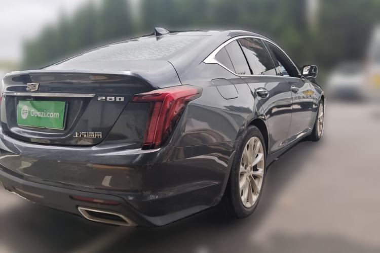 Used Cadillac CT5 2020 28T Luxury Version Rear Right 45 Deg