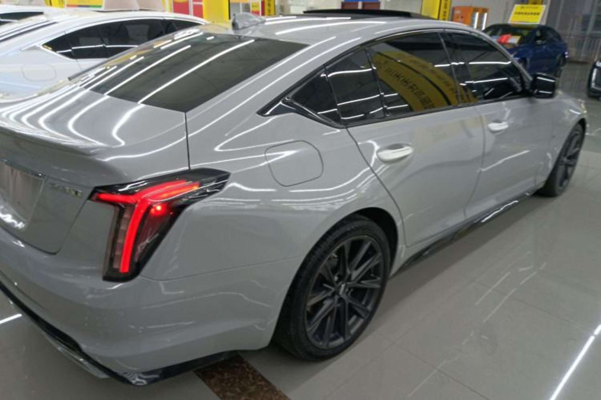 Used Cadillac CT5 2020 Revised 28T Platinum Sport Edition Rear Right 45 Deg