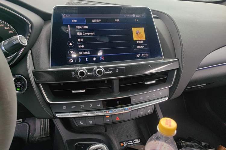 Used Cadillac CT5 2020 28T Leading Sport Model Audio And AC Panel