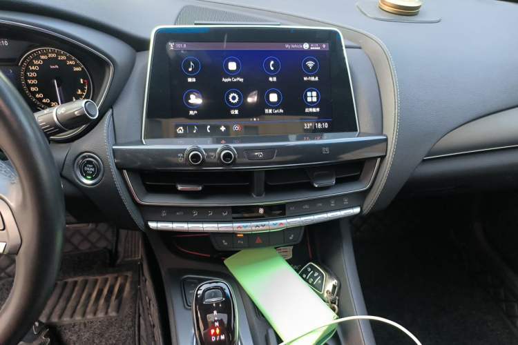 Used Cadillac CT5 2020 Revised Version 28T Luxury Edition Audio And AC Panel
