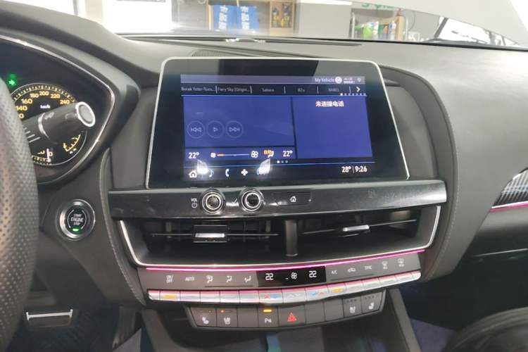Used Cadillac CT5 2020 Updated 28T Leading Sporty Version Audio And AC Panel