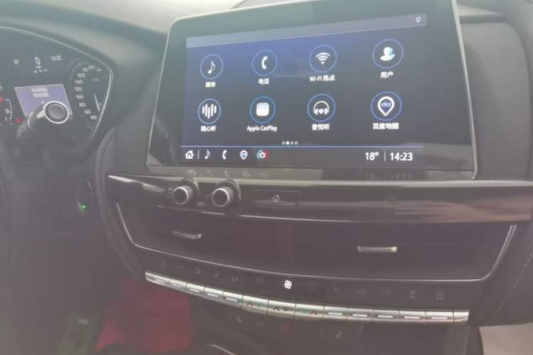 Used Cadillac CT5 2020 Revised Version 28T Luxury Edition Audio And AC Panel