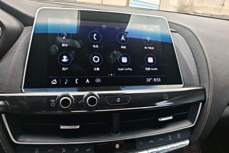 Used Cadillac CT5 2020 Revised 28T Platinum Sport Edition Audio And AC Panel