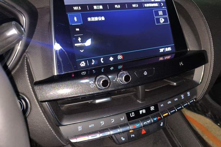 Used Cadillac CT5 2020 Revised Version 28T Luxury Edition Audio And AC Panel