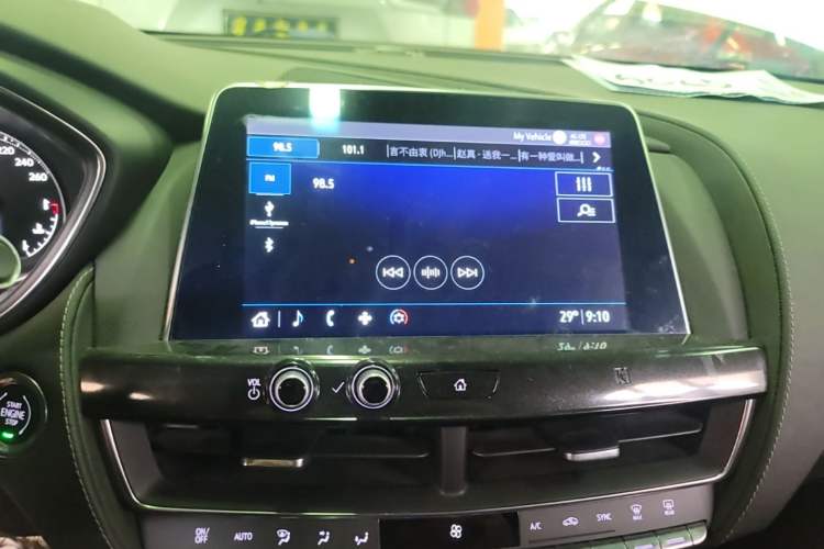 Used Cadillac CT5 2020 Revised Version 28T Luxury Edition Audio And AC Panel