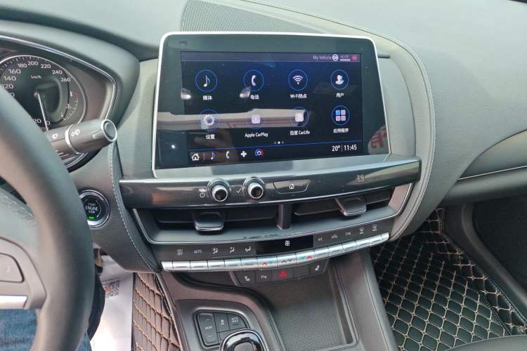 Used Cadillac CT5 2020 Revised Version 28T Luxury Edition Audio And AC Panel