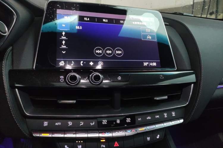 Used Cadillac CT5 2020 28T Leading Sport Model Audio And AC Panel