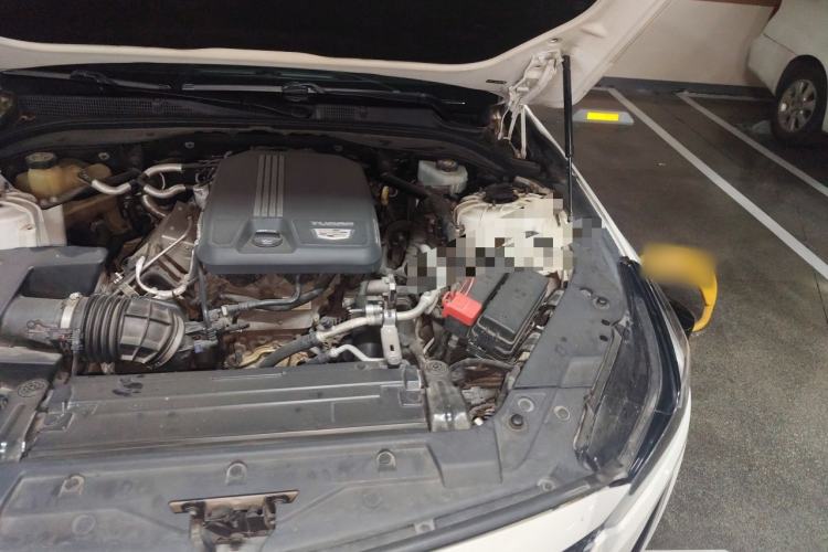 Used Cadillac CT5 2020 Revised Version 28T Luxury Edition Engine Bay Left