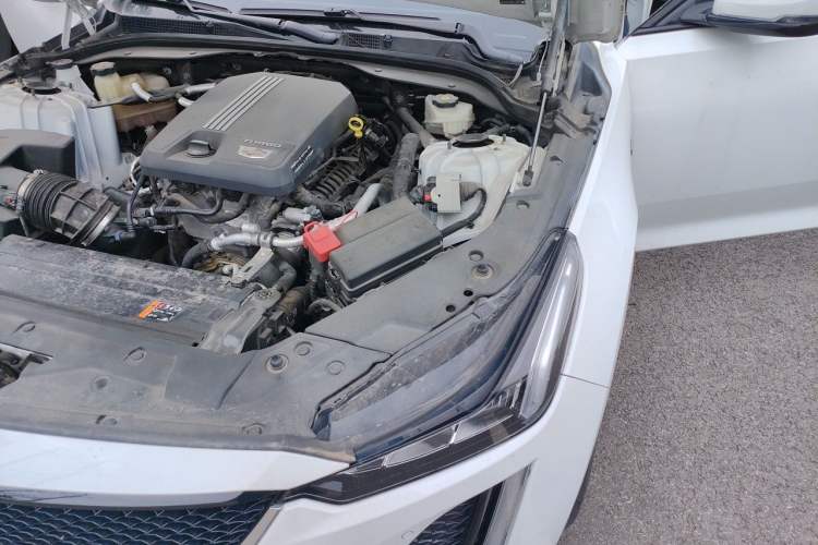 Used Cadillac CT5 2020 Updated 28T Leading Sporty Version Engine Bay Left