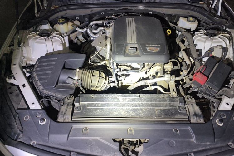 Used Cadillac CT5 2020 Revised Version 28T Luxury Edition Engine Bay